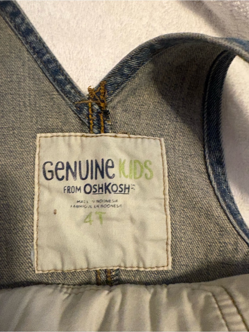 Genuine Kids from OshKosh Denim Kids Overalls - Light Blue